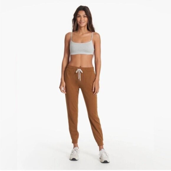 Vuori Jogger Caramel Heather Brown - Picture 1 of 8